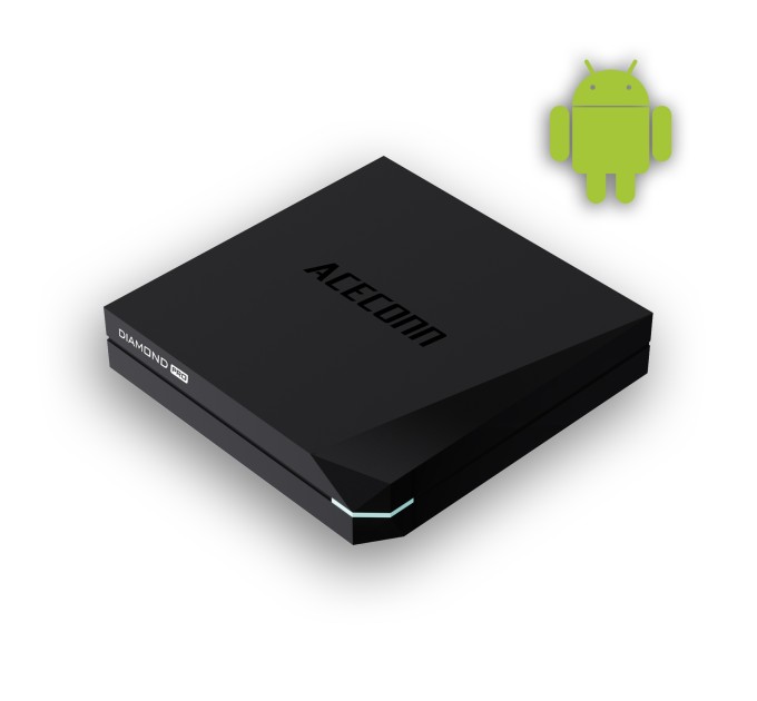 ACECONN DIAMOND PRO - IPTV стрийминг приемник с Android 11 OS
