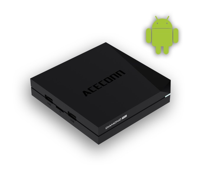 ACECONN DIAMOND PRO - IPTV стрийминг приемник с Android 11 OS