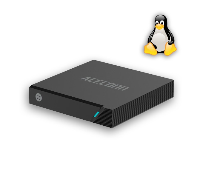 ACECONN π2 IR - IPTV стрийминг приемник с Linux 4.9 OS